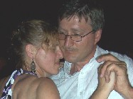 Paarbilder vom 4. Sommernachtstango in Quedlinburg, hier Doris und Fred