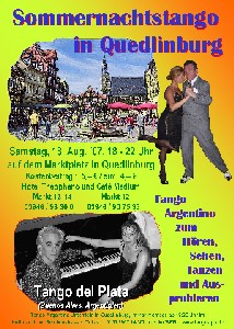 3. Sommernachtstango auf dem Quedlinburger Marktplatz